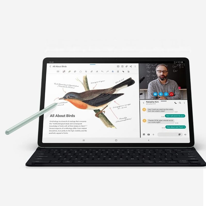 PCTC Galaxy Tab S7 FE Pen Replacemen Stylus Pen for Samsung Galaxy Tab S7 FE -T730, T733, T736B Touch Pen + Tips/Nibs(Without Bluetooth)(Mystic Green) - Image 4