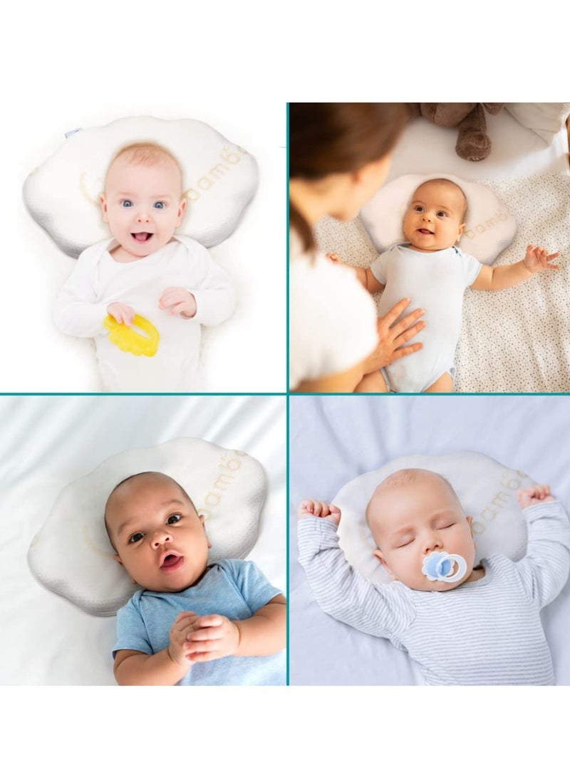 Cloud 9 Head Support With Bamboo Cover Removable White
