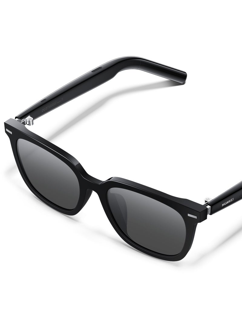 هواوي نظارات هواوي الذكية الجيل الثاني (Smart Glasses 2): تجمع بين نظارات بلوتوث وسماعات (Bluetooth Glasses & Headphones)، تدعم المكالمات والبث الذكي (Smart Announcements)، تصميم بدون إطار من التيتانيوم (Titanium Frameless Design)، مدمجة بتقنية متطورة (Advanced Technology)، نمط نظارات شمسية اختياري (Optional Sunglasses Style) - Image 1