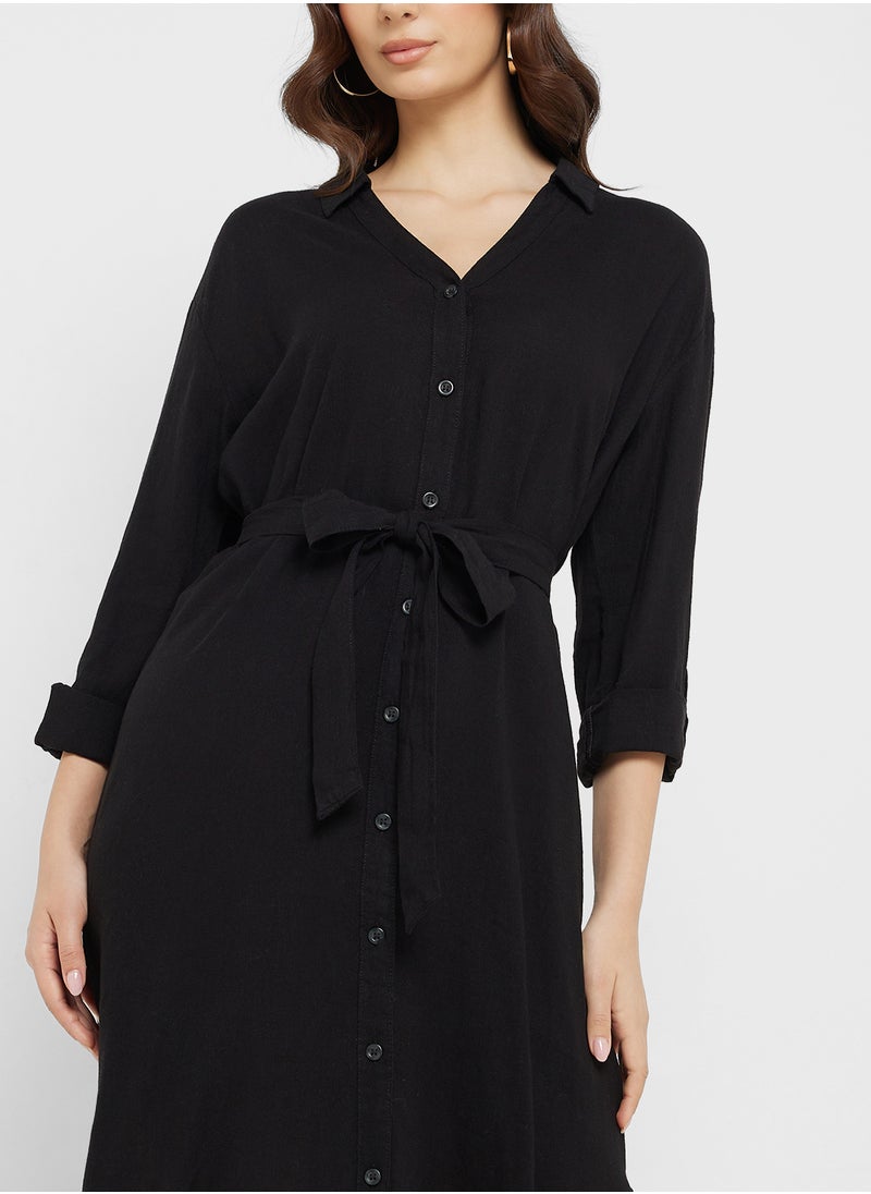 VERO MODA Loose Calf Shirt  - Image 3