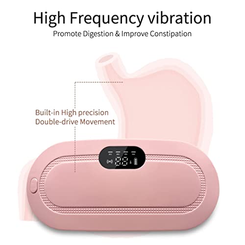 ANTIL'S Portable Cordless Heating Pad for Menstrual Pain Relief | Adjustable 3 Heat & 4 Massage Modes | Rechargeable Belly and Back Warmer for Women | Period Cramp Relief Belt – - Image 2