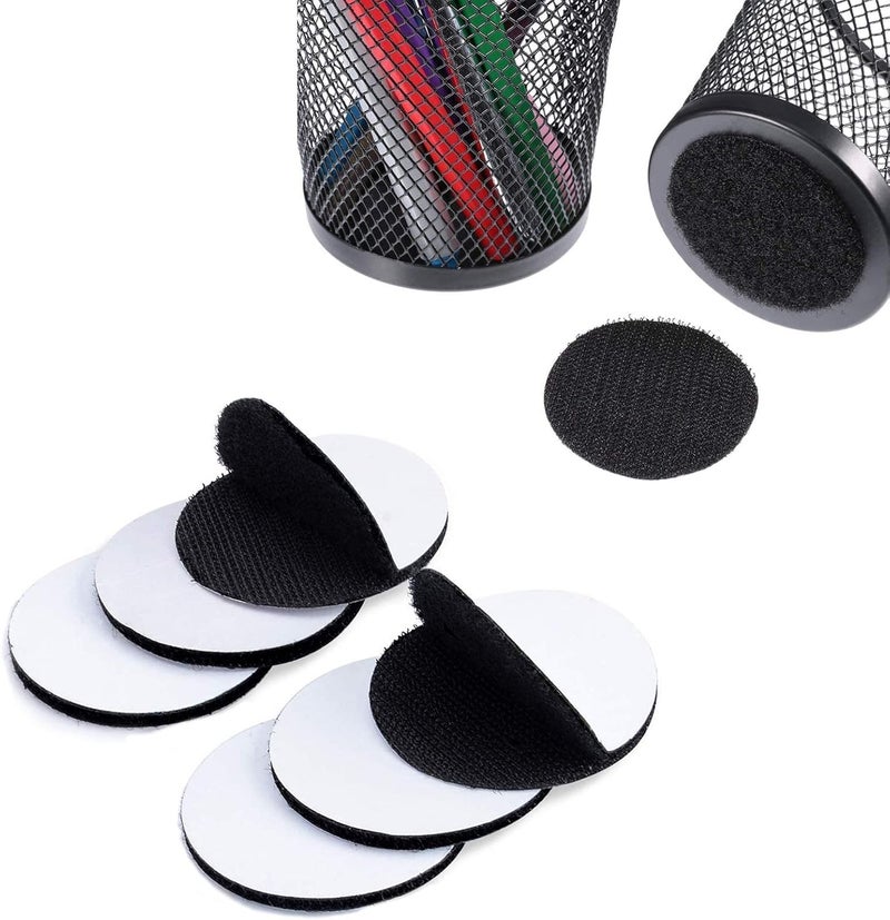 32 Pairs 6CM Self Adhesive Round Sticky Pads with Heavy Duty Adhesive Hook Loop Strip Mounting Tape for Home Deco Office School Outdoor - Image 2