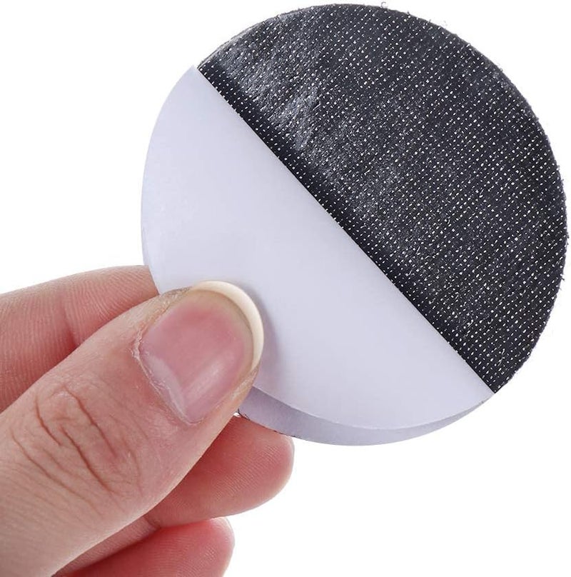 32 Pairs 6CM Self Adhesive Round Sticky Pads with Heavy Duty Adhesive Hook Loop Strip Mounting Tape for Home Deco Office School Outdoor - Image 4