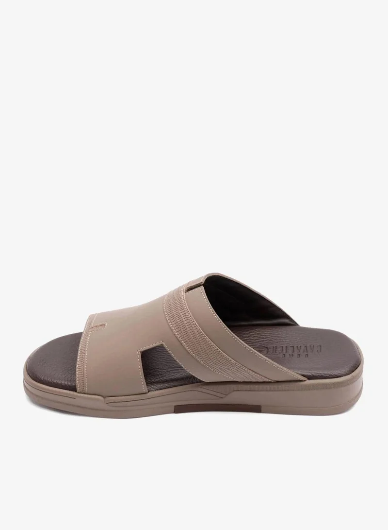 UOMO Cavalier  UOMO CAVALIER EXTRA CUSHIONED STYLISH TRIM MENS SANDALS STONE for Men | Best Price UAE