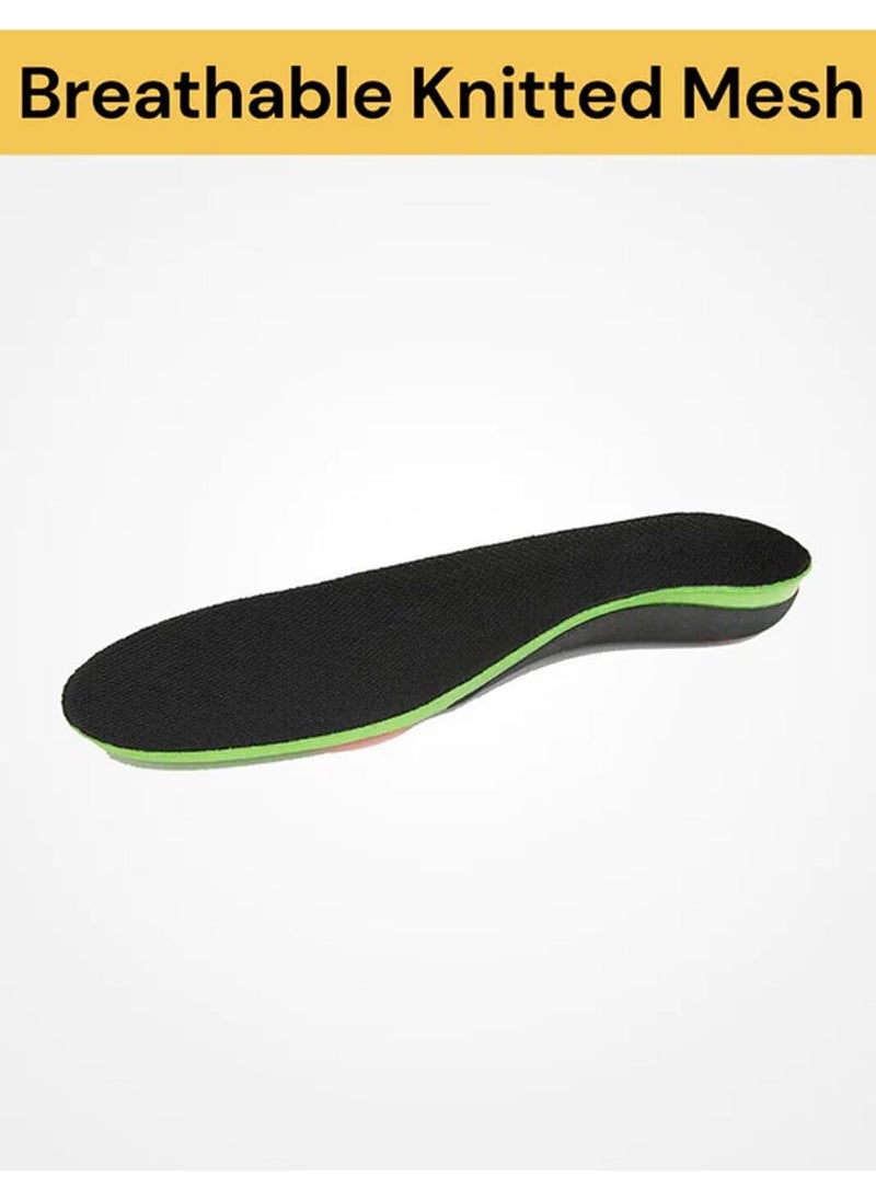 Scrolls Orthotic Insole, Plantar Fasciitis Insoles, High Arch Support for Men Women, Orthotics Shoe Inserts Relieve Flat Feet, Heel Pain Size:35,36,37,38,39 and 40  - Image 5