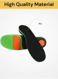 Scrolls Orthotic Insole, Plantar Fasciitis Insoles, High Arch Support for Men Women, Orthotics Shoe Inserts Relieve Flat Feet, Heel Pain Size:35,36,37,38,39 and 40  - Image 3