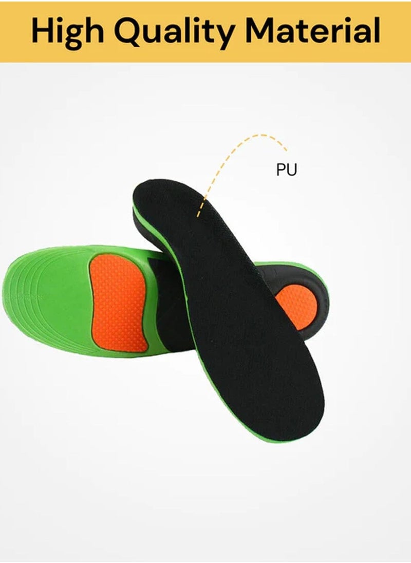 Scrolls Orthotic Insole, Plantar Fasciitis Insoles, High Arch Support for Men Women, Orthotics Shoe Inserts Relieve Flat Feet, Heel Pain Size:35,36,37,38,39 and 40  - Image 3
