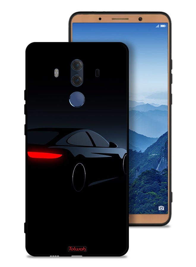 Tolwak Huawei Mate 10 Pro Protective Case Cover Dark Car - Image 1