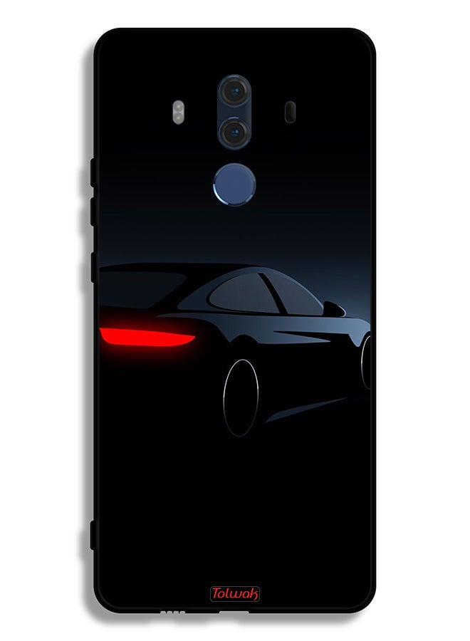 Tolwak Huawei Mate 10 Pro Protective Case Cover Dark Car - Image 2
