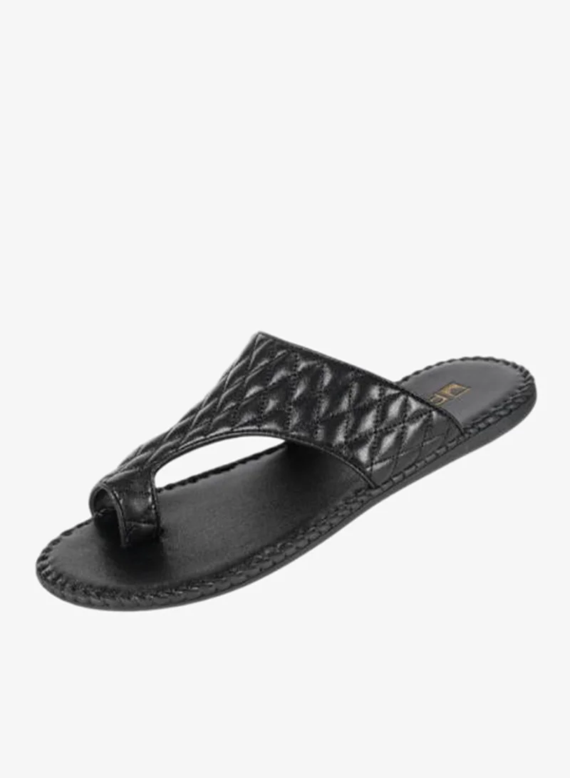 008-3434 Barjeel Uno Mens Arabic Sandals 201905-12 Black