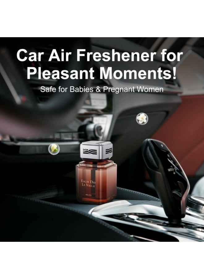 Car Air Freshener Cup Diffuser 3.52 FL OZ Sandalwood Scent Car Air Freshener Diffuser - Made with Natural Plant Extracts, Can Be Used in Cars, RVs, Offices, Wardrobes, Etc (Jade Dragon Tea Fragrance) - Image 4