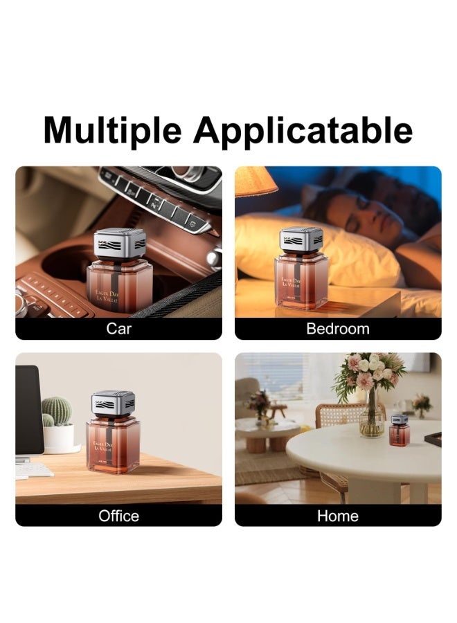 Car Air Freshener Cup Diffuser 3.52 FL OZ Sandalwood Scent Car Air Freshener Diffuser - Made with Natural Plant Extracts, Can Be Used in Cars, RVs, Offices, Wardrobes, Etc (Jade Dragon Tea Fragrance) - Image 3