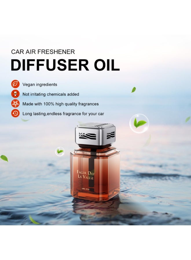 Car Air Freshener Cup Diffuser 3.52 FL OZ Sandalwood Scent Car Air Freshener Diffuser - Made with Natural Plant Extracts, Can Be Used in Cars, RVs, Offices, Wardrobes, Etc (Jade Dragon Tea Fragrance) - Image 2