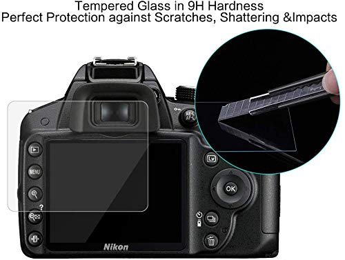 Action Pro 9H Nano Hammer Proof Screen Guard Protector Compatible With Nikon Nikon D3500 / D3400 / D3300 / D3200 / D3100 - Image 4