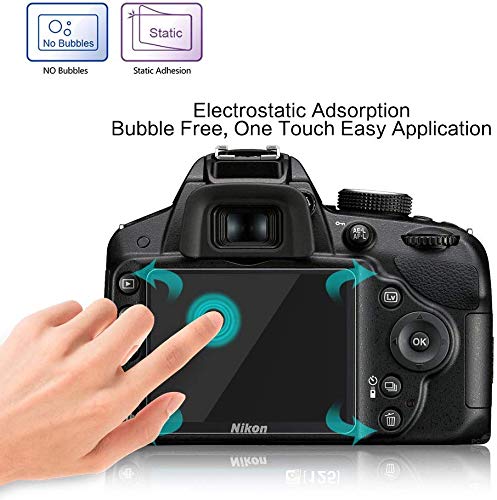 Action Pro 9H Nano Hammer Proof Screen Guard Protector Compatible With Nikon Nikon D3500 / D3400 / D3300 / D3200 / D3100 - Image 3