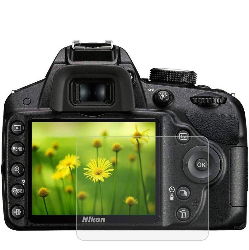 Action Pro 9H Nano Hammer Proof Screen Guard Protector Compatible With Nikon Nikon D3500 / D3400 / D3300 / D3200 / D3100 - Image 1