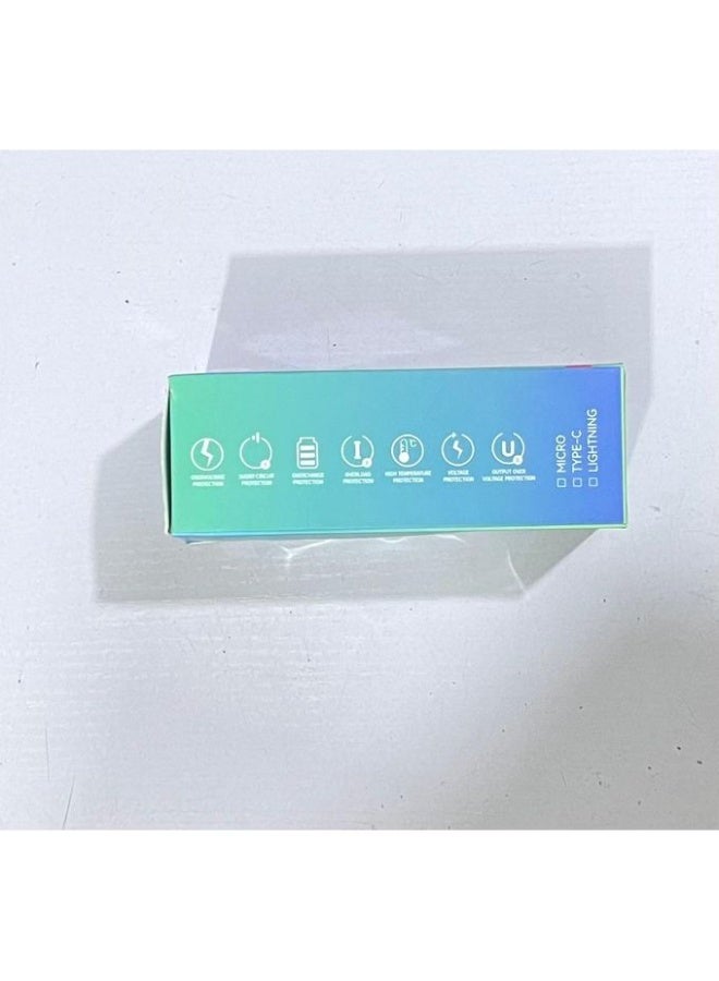 ريكرسي شاحن 10 في 1 مع كابل الشحن - (8 منافذ USB و2 منفذ Type C) 30 واط - Image 4