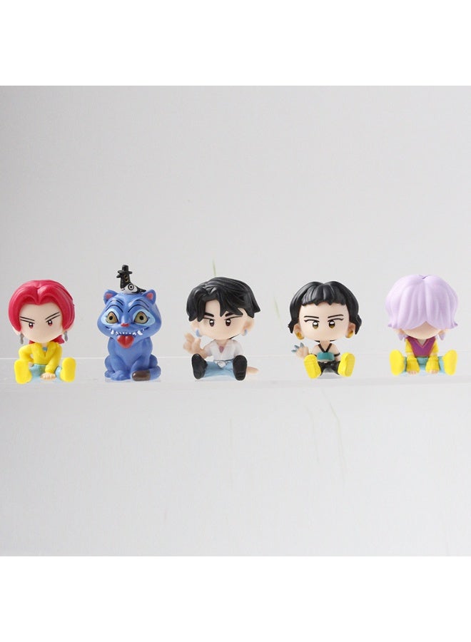 KPop Demon Hunters surrounding trendy Doll pendant Keychain Children's Toy Gift Gift for Family and Friends - Image 3