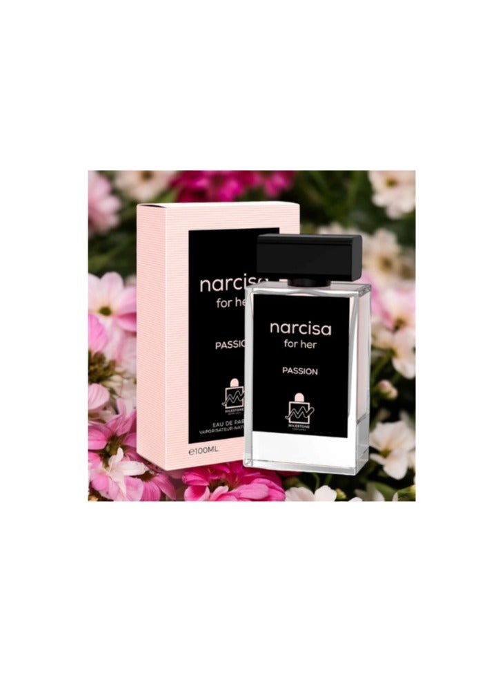 Milestone Narcisa Passion For Women EDP 100ml - Image 4