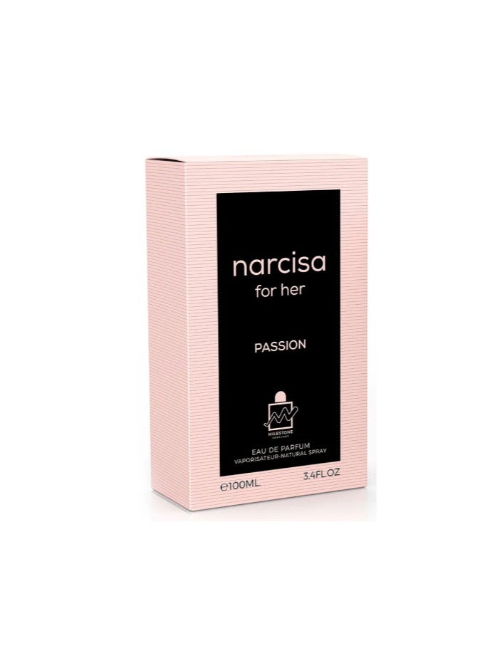Milestone Narcisa Passion For Women EDP 100ml - Image 5