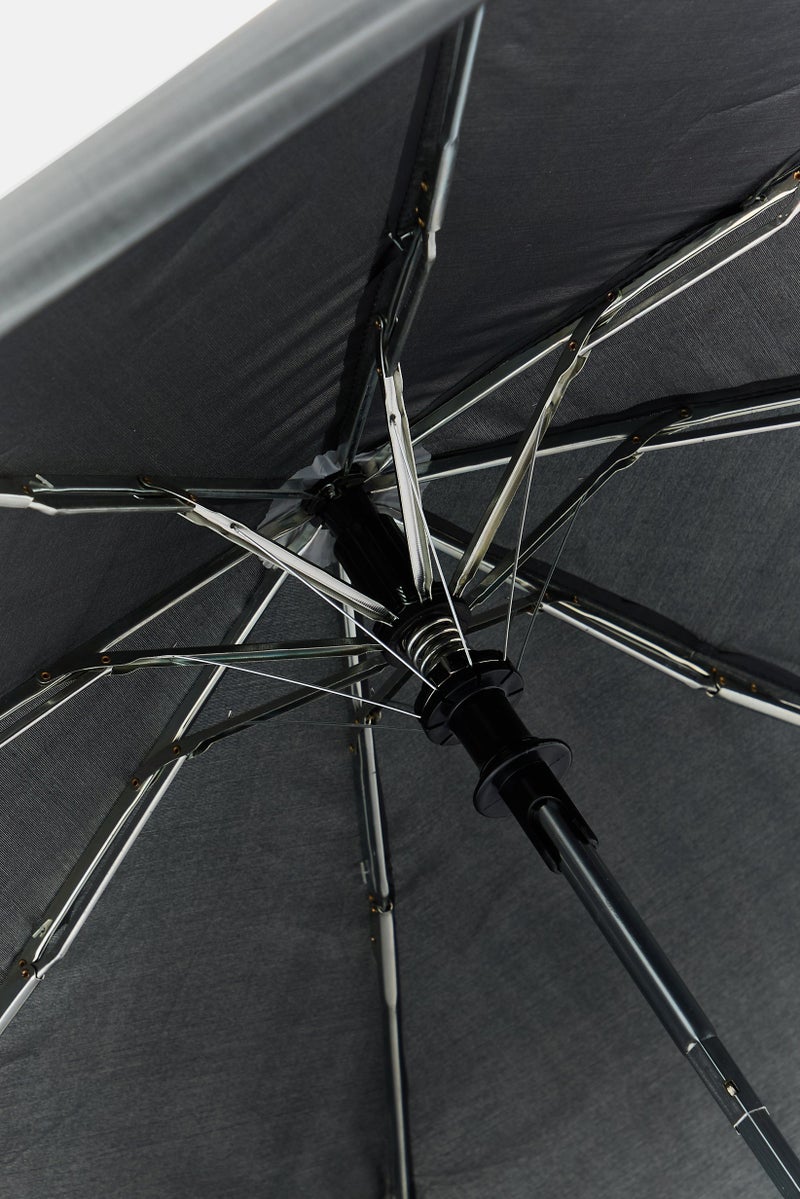 Juicy Couture Auto Open Brand Logo Umbrella, Black  - Image 3