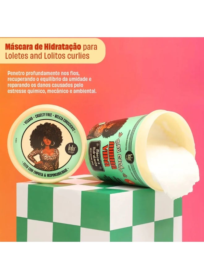 Lola Cosmetics Meu Cacho Minha Vida Moisturizing Mask 450g - Image 3