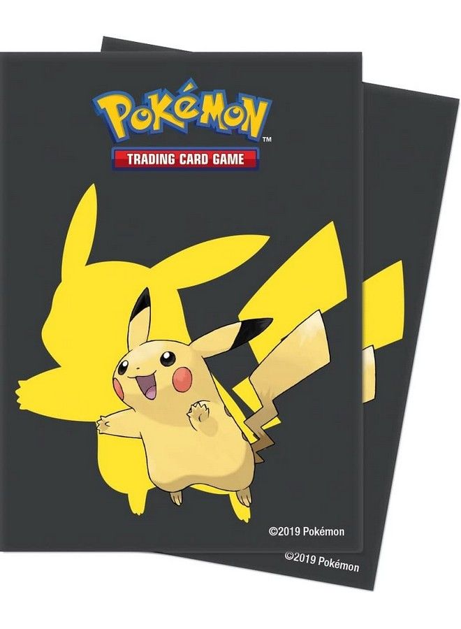 Ultra Pro Pikachu Pokémon Card Protector Sleeves (65 Ct.) Protect Your Gaming Cards Collectible Cards And Trading Cards In Style With The Ultimate Card Protection Technology  - Image 1