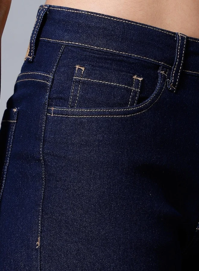 HIGH STAR  Women Indigo Jeans for Women | Best Price UAE