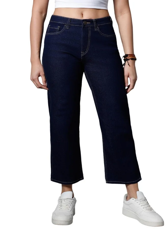 HIGH STAR  Women Indigo Jeans for Women | Best Price UAE