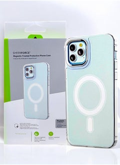iPhone 14, Magnetic Case, Compatible with MagSafe Wireless Charging, Anti-Scratch Bumper Cover (Clear), TPU - PC