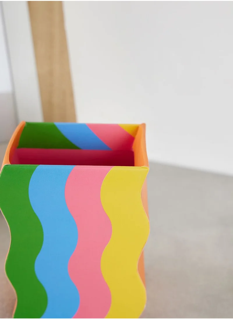 ban.do Decorate Your Desk Set, Rainbow Stripe