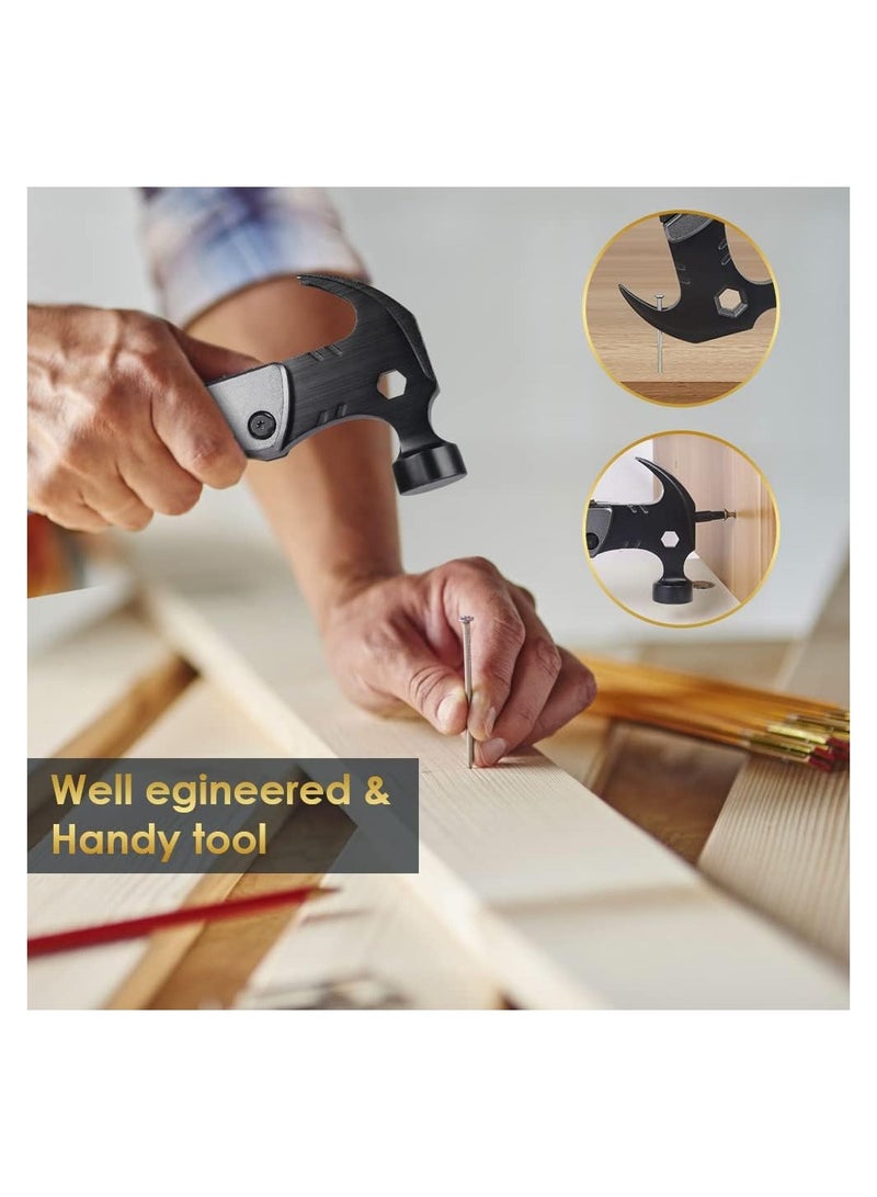 SOLARAE أداة متعددة الاستخدامات 13 في 1 - أدوات تخييم أساسية للرجال، هدايا للآباء، هدايا مثالية للتهاني له، صديق، زوج، جد، عيد ميلاد النساء، عيد الحب، ويوم الأب. - Image 3