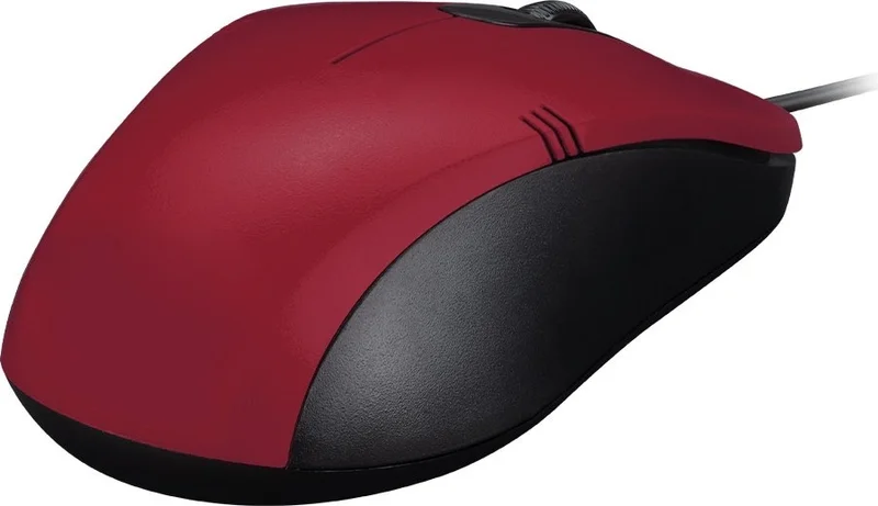 Everest SM-258 USB Red 1200DPI Optical Wired Mouse