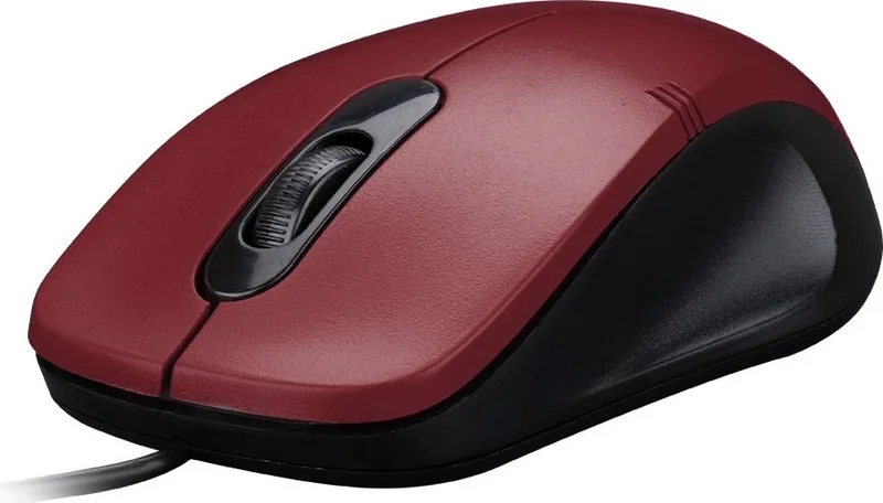Everest SM-258 USB Red 1200DPI Optical Wired Mouse