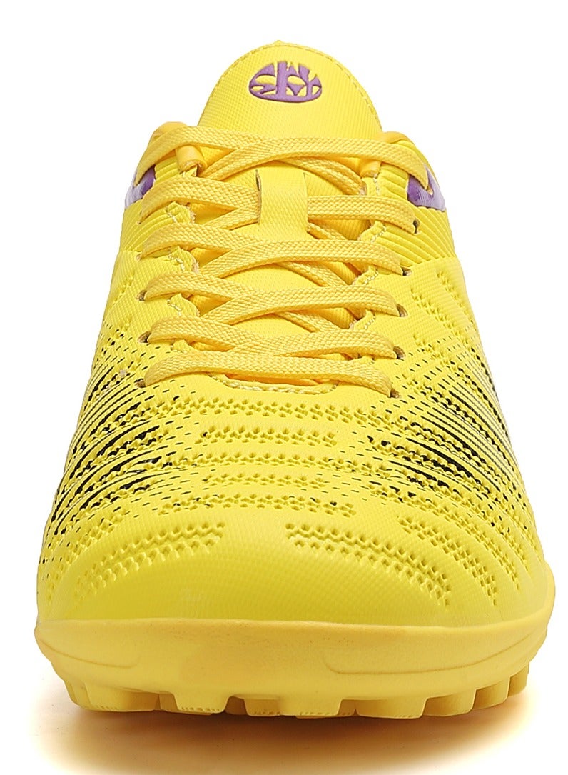 سكاي فيو أحذية كرة قدم رجالية خارجية AG/FG احترافية خفيفة الوزن وجيدة التهوية للأولاد والشباب أحذية رياضية للتدريب الرياضي - Image 3