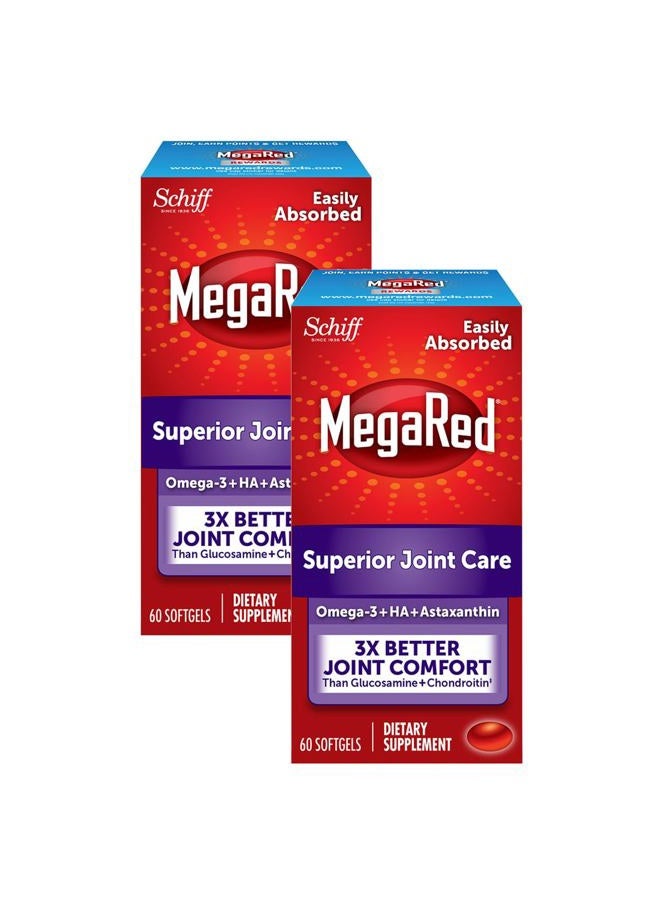 Megared Joint Care Softgels, 60 Count (2 Pack) - Image 1