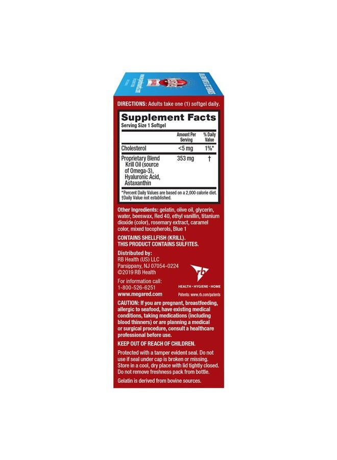 Megared Joint Care Softgels, 60 Count (2 Pack) - Image 5