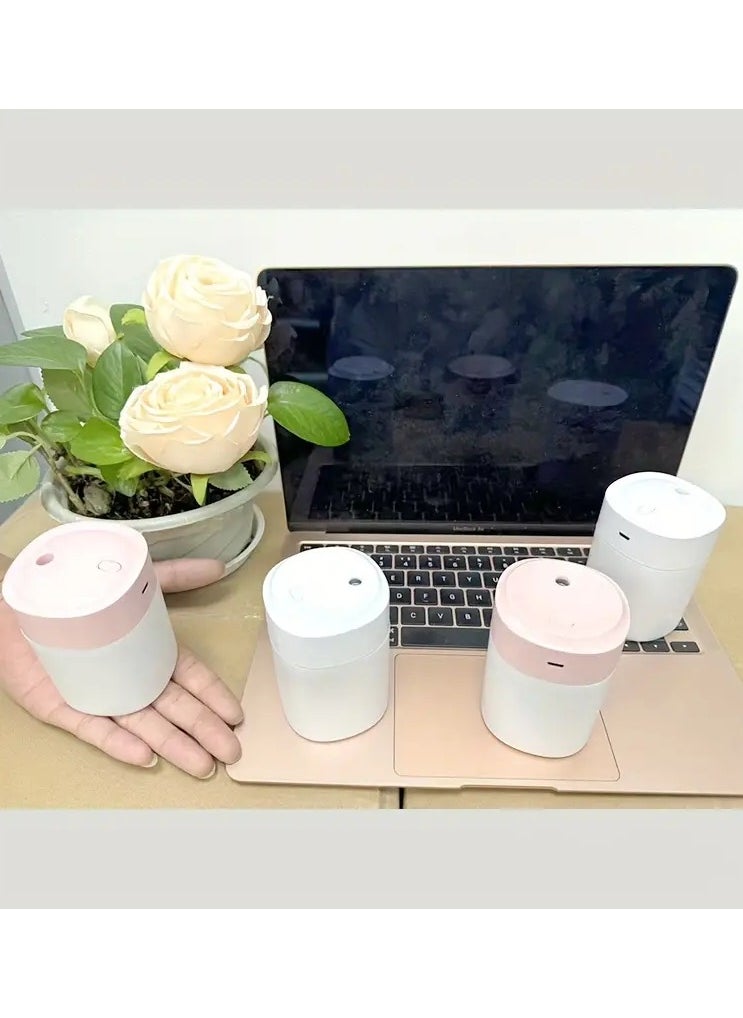 ORiTi Portable Mini Automotive Aroma Diffuser, Cool Mist Quiet Aroma Diffuser, 200mL USB Desktop Automotive Aroma Diffuser, 7-Color Light, For Travel/Car/Bedroom/Office, Holiday Gift  - Image 4