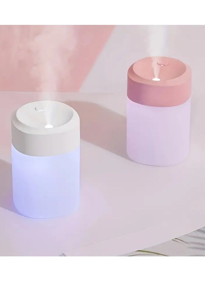 ORiTi Portable Mini Automotive Aroma Diffuser, Cool Mist Quiet Aroma Diffuser, 200mL USB Desktop Automotive Aroma Diffuser, 7-Color Light, For Travel/Car/Bedroom/Office, Holiday Gift  - Image 5
