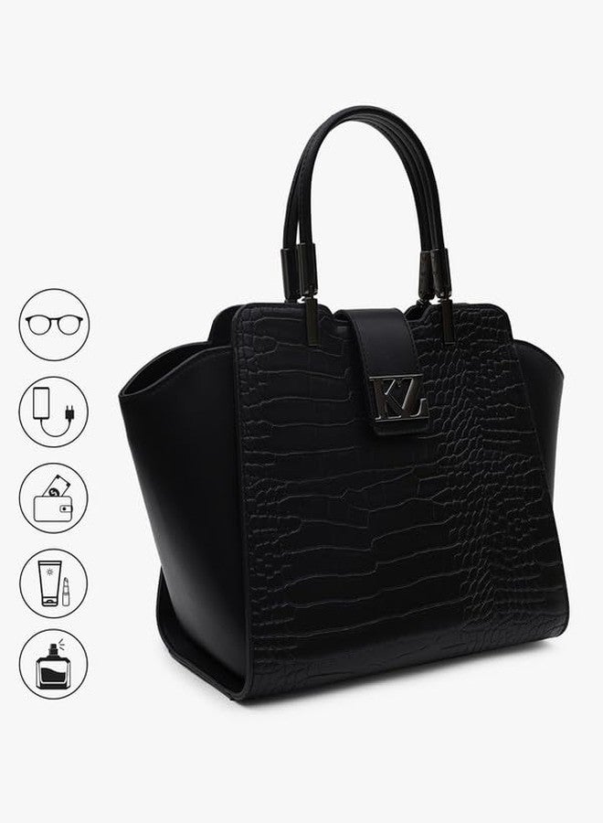 Kazo Kale Satchel Bag | Black - Image 3