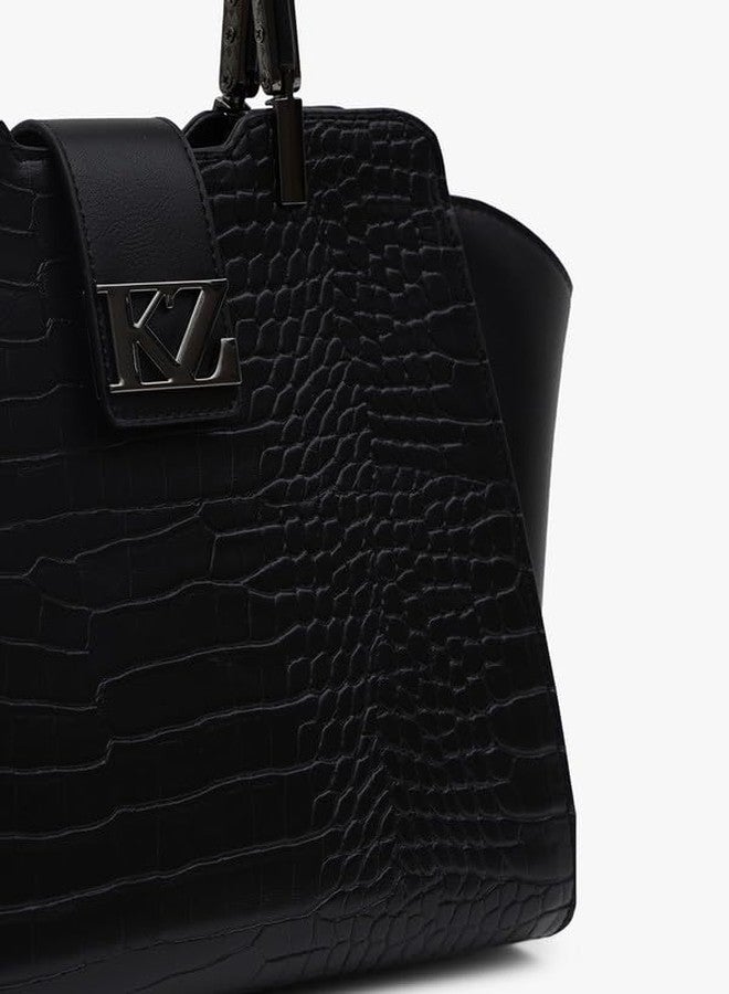 Kazo Kale Satchel Bag | Black - Image 4