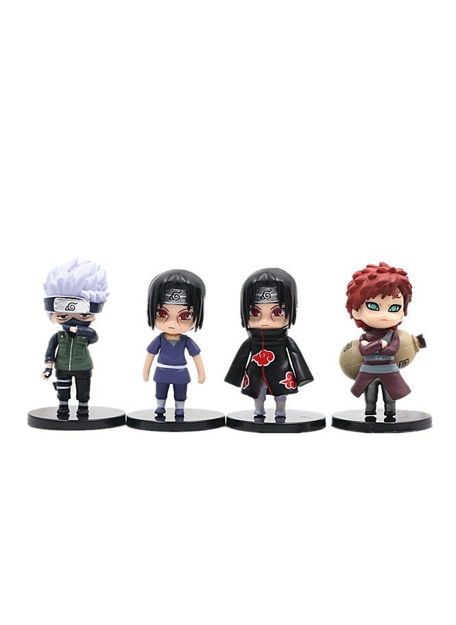 【Naruto Mini Figure Set】12 mini models featuring Naruto, Kakashi, Sasuke, Sakura, Hinata, and more, approx. 6-7CM tall, perfect for collecting, keychains, DIY dioramas, and small gifts. A must-have for Naruto fans - Image 2