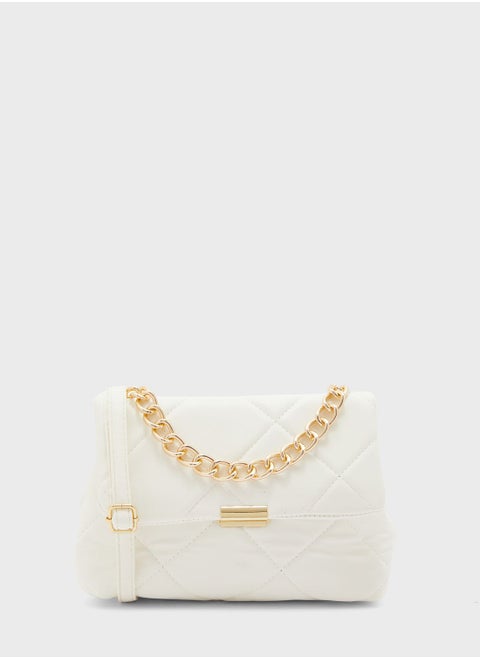 Quilted Handbagd With Chain Strap