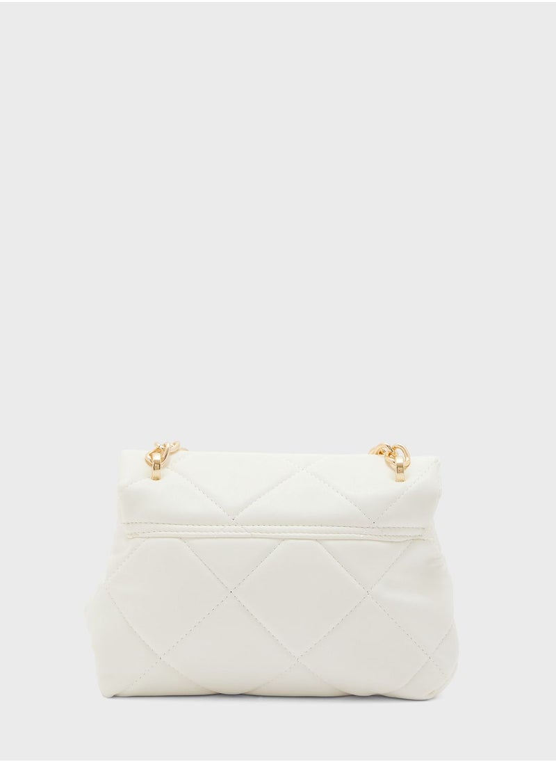 Ginger - Quilted Handbagd With Chain Strap - Image 1