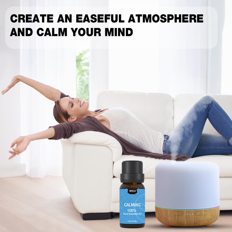 MISIJI Well-Being Essential Oils Set-Essential Oils for Diffuser for Home,Essential Oils Diffuser Scents for Skin,Aromatherapy,Laundry,Candle&Soap Making,Humidifiers 6 X 10ML - Image 5