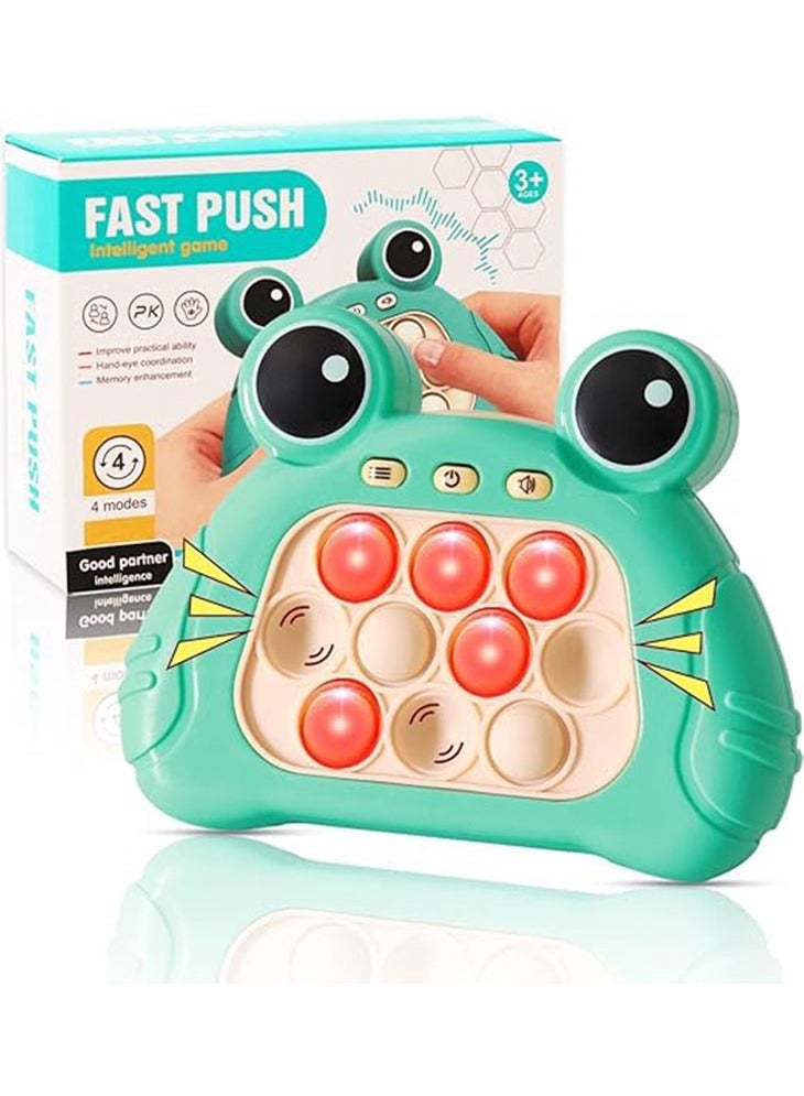 Aroma ToysEpic Fast Push Game| Pop Fidget Toys| Light Up Bubble Pop Fidget Toy| Electronic Quick Push Game | Birthday Gifts for 5+ Years Old Kids | - Image 1