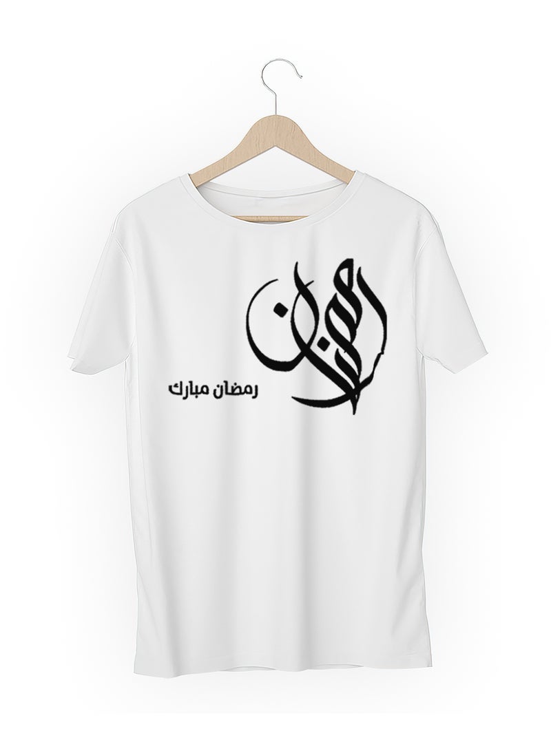 Fashion World Cotton T-shirt Printed with High-quality Ramadan - Image 3