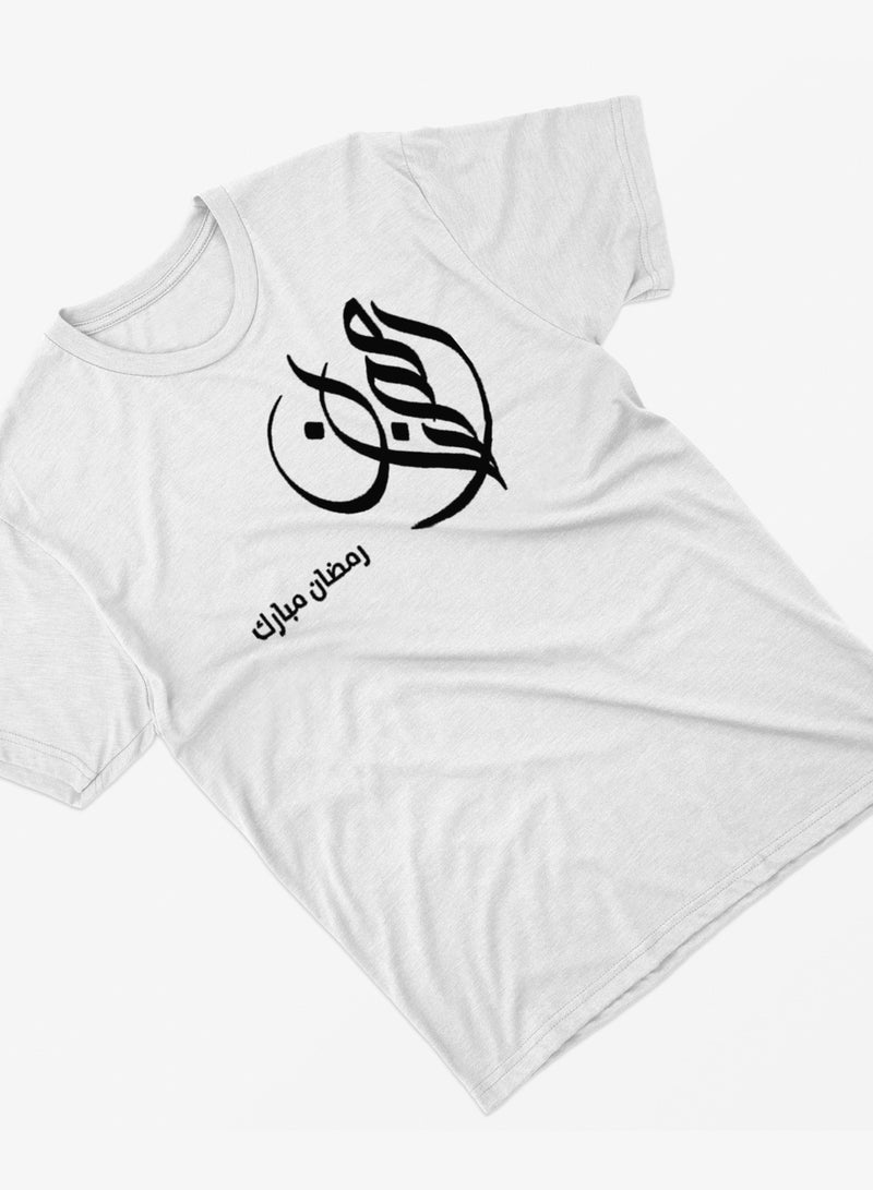 Fashion World Cotton T-shirt Printed with High-quality Ramadan - Image 2