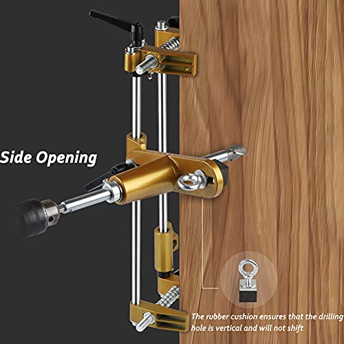 DUEBEL Hole Opener Kit for Installing Doors Lock Mortiser Kit for Wooden Doors Mortising Machine Door Lock Installation Kit Mortise Jig - Image 4
