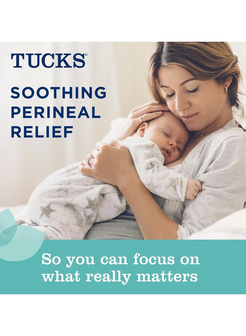 تاكس وسادة التبريد الطبية للبواسير وللنساء ما بعد الولادة من تاكس، عدد 100 منديل - Image 4